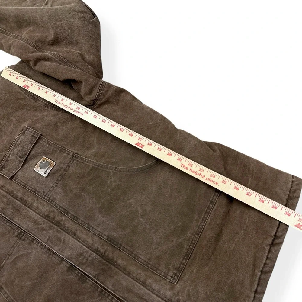 VTG Carhartt Arctic Jacket Quilted USA Men's‎ 2XL Tall C26 CHT Chestnut Brown